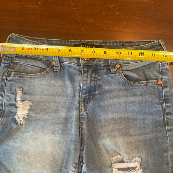 Womens Liverpool Denim Jeans‎ Shorts size 2 - Picture 5 of 9